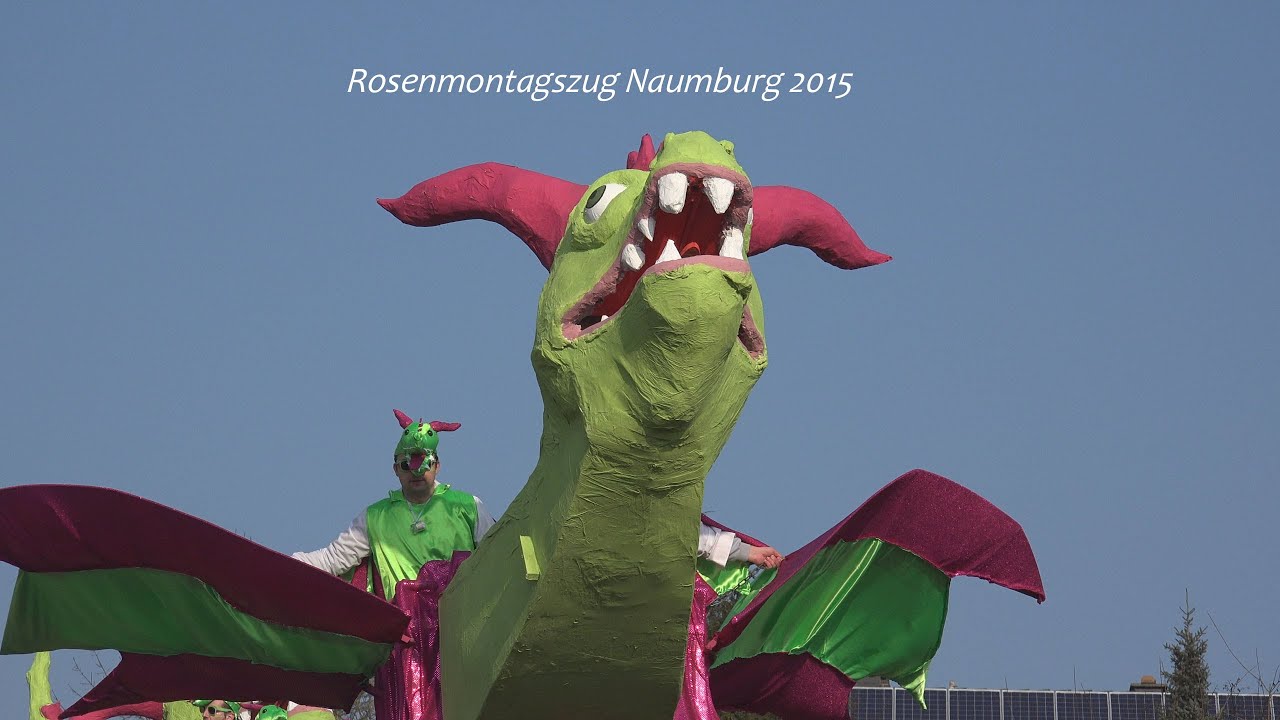 Rosenmontagszug 2015 Naumburg  mit 4K FDR- AX100E Camcorder aufgen  von tubehorst1