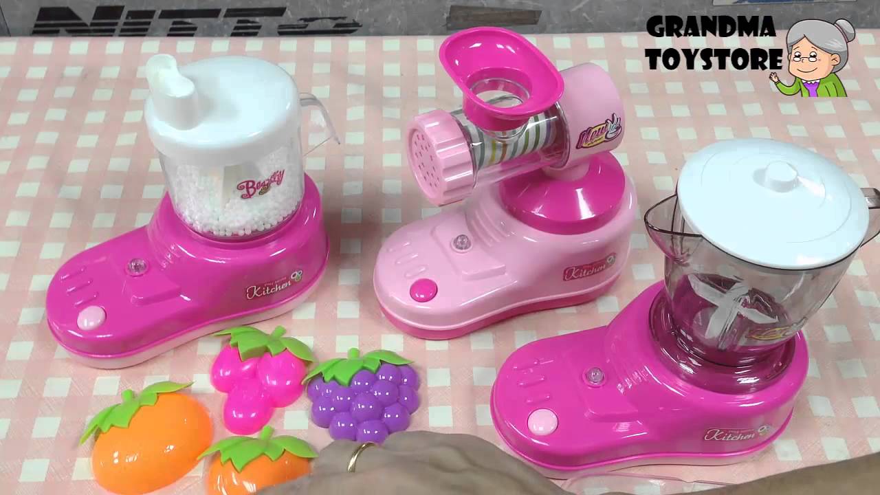 KITCHEN TOYS,MICRO,JUCER,BLENDER,CANDY MAKER PINK CLOUR WITH LIGHT AND SOUND 