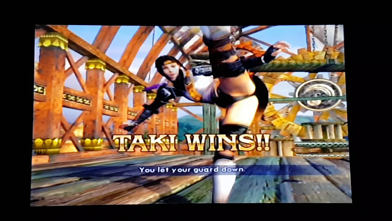 Soul Calibur 2 Link vs Taki GC 1080 - YouTube