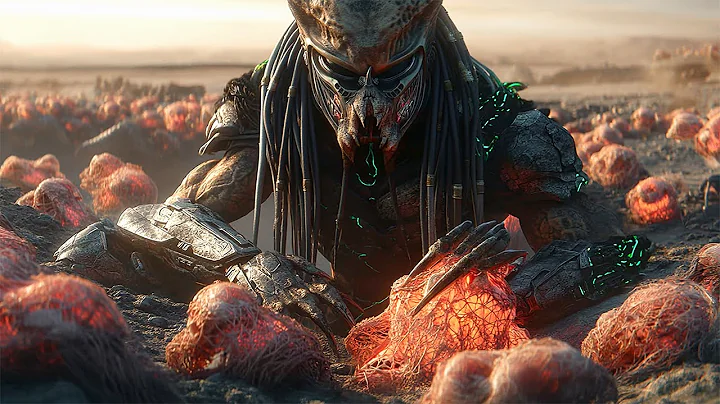 Predator Dek vs His Father Njohrr [2025] Fight Scene | Predator: Badlands All Movie Clips & Trailers