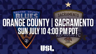 WATCH LIVE: Orange County Blues FC vs Sacramento Republic FC 7-10-16(http://uslsoccer.com/ Keep up with the latest news and subscribe! https://twitter.com/USL https://www.facebook.com/USL http://instagram.com/usl/ #USL ..., 2016-07-11T02:54:47.000Z)