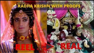 RADHA KRISHN WITH PROOFS REEL AND REAL ❤️