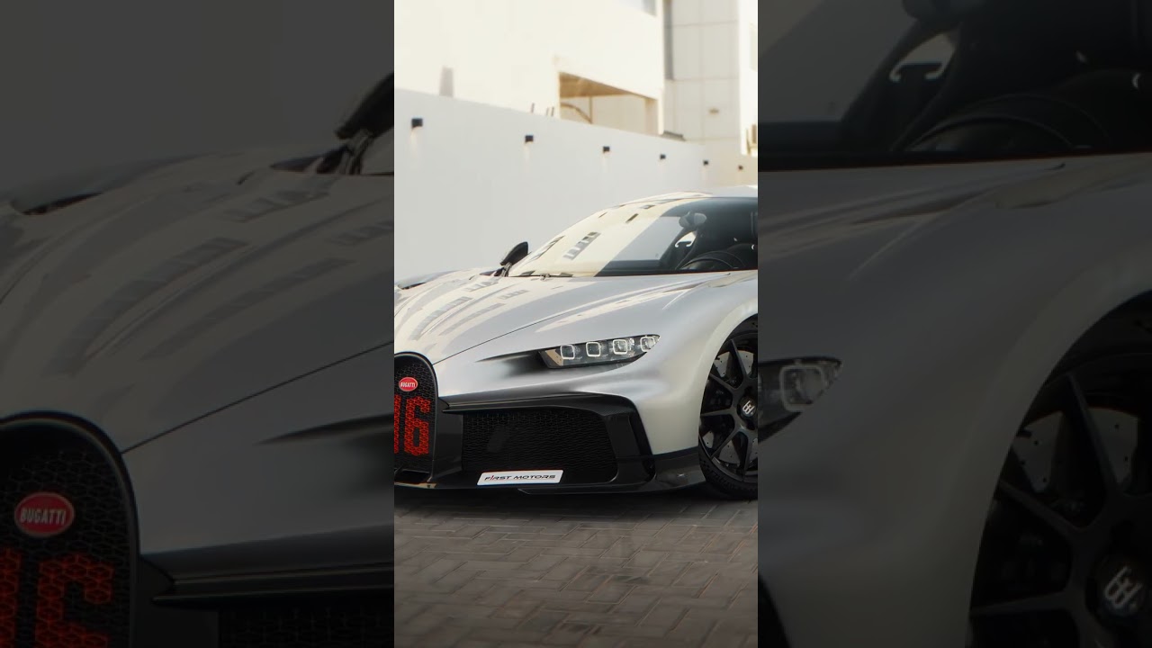 Bugatti Chiron Pur Sport - 1 of 60 #bugatti #chiron #carsofyoutube #dubai 