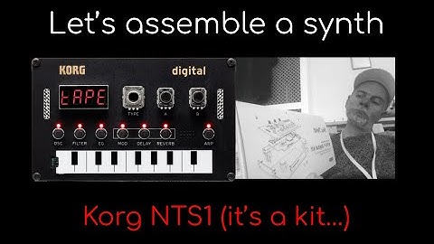Korg NTS1 - kit assembly and FX demo