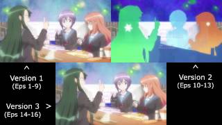 The Disappearance of Nagato Yuki-chan Ending Comparison