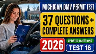 Pass First Try 2026 Michigan DMV Permit Test 16 37 Real SOS Questions Answers