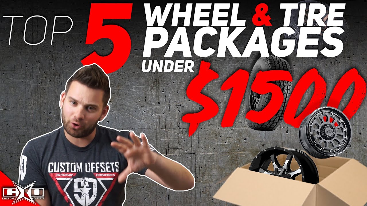 Top 5 Wheel and Tire Packages UNDER $1500 - YouTube