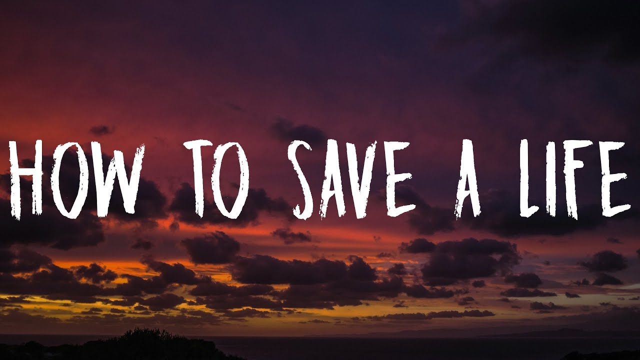 The Fray - How To Save A Life (Lyrics) "Where Did I Go Wrong? I Lost A Friend"