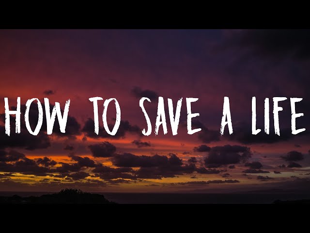 The Fray - How To Save A Life (Lyrics) Where Did I Go Wrong? I Lost A Friend class=