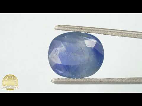 Ceylon Neelam Stone 6.12 Ratti (5.57 Carat) - Natural Blue Sapphire 4 Product Video for: Ceylon Neelam Stone 6.12 Ratti (5.57 Carat) - Natural Blue Sapphire