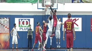 Lenny Daniel Rises for the Put-Back Jam