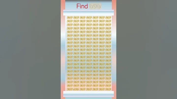 Find 👉 "696" 🤔 #brainteasers #fun #puzzle #shortsgame #games