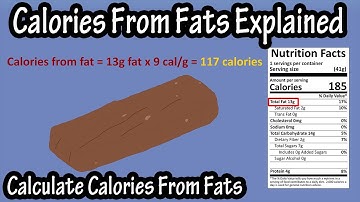How To And Formula To Calculate Calories From Fat - How Many Calories From Fat Explained