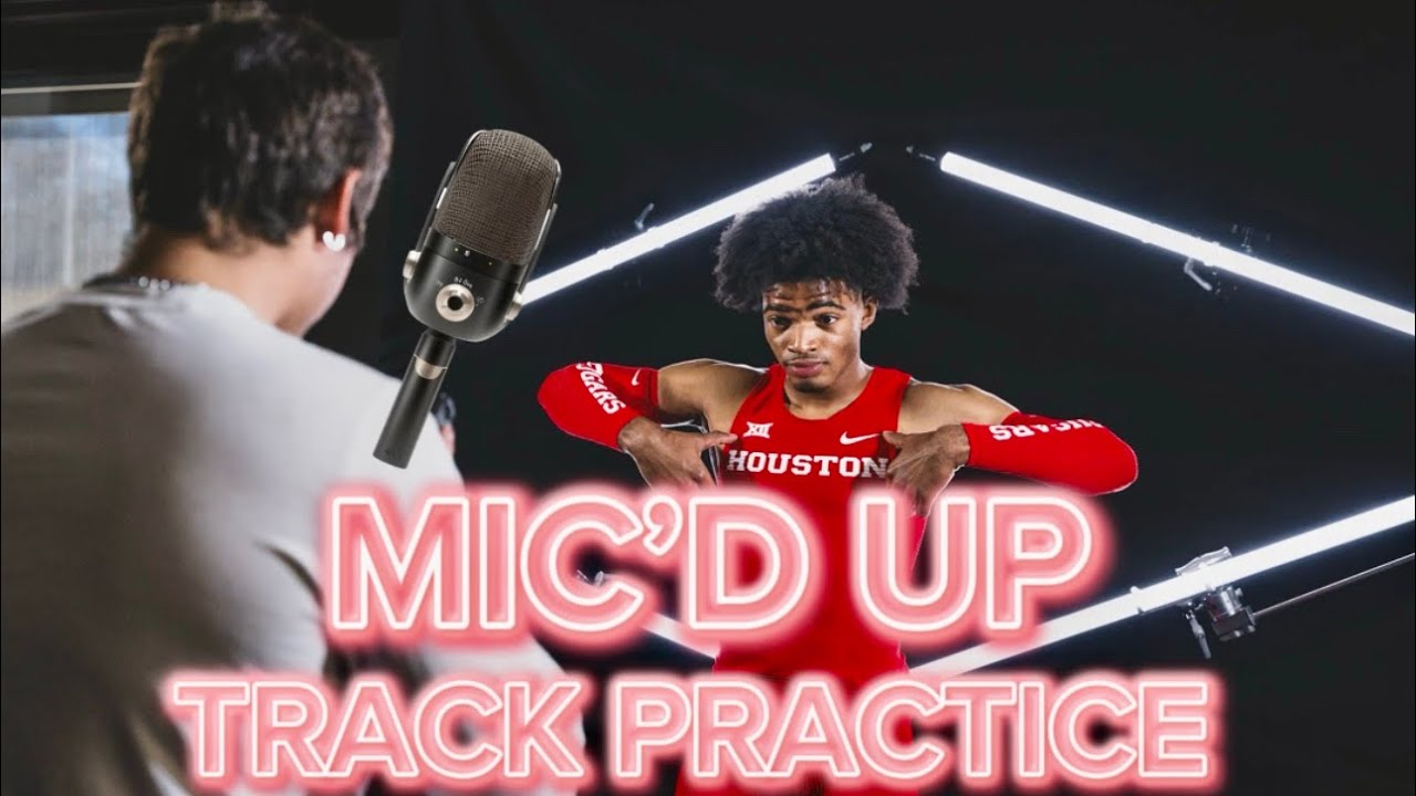 D1 MIC'D UP TRACK PRACTICE VLOG - YouTube