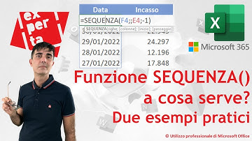 EXCEL 365 - TRUCCHI E SEGRETI: 💥 Funzione SEQUENZA: a cosa serve? Due esempi pratici