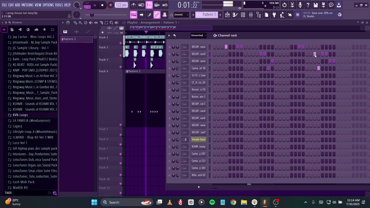 Kyotto, ECHO DAFT වගේ Progressive House හදමු (Pt. 1)
