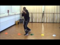 In and Out Boxing Footwork Drill