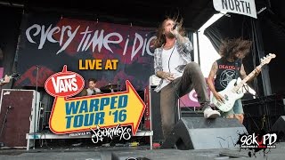 Every Time I Die Live At Vans Warped Tour 2016