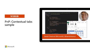 Community demo – PnP: Contextual tabs sample