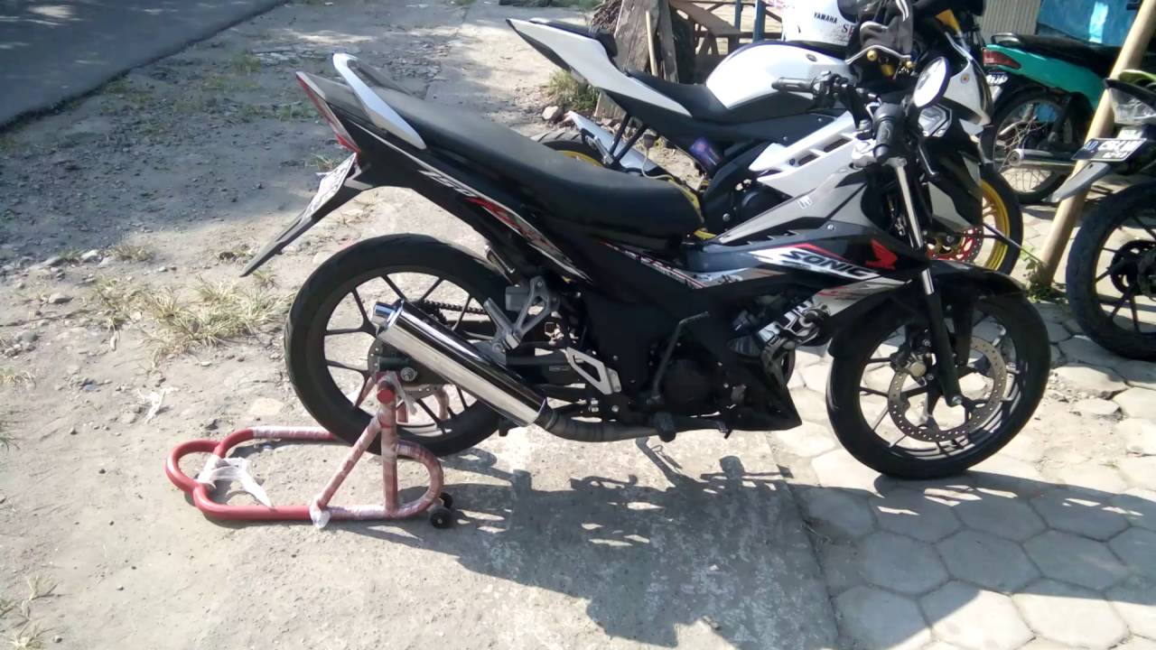 Honda Sonic 150cc Knalpot Satria Cbu THAILAND YouTube