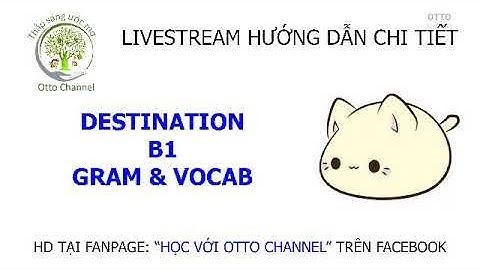 Destination B1 - Progress Test 1 & Unit 22