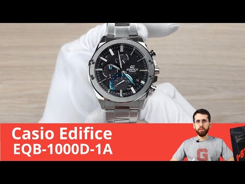 Технологичные и тонкие - Casio Edifice EQB 1000D 1A