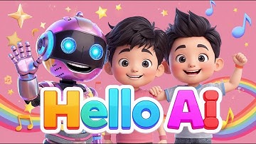Hello, Artificial Intelligence – Fun Kids Song About AI & Robots | Children’s Song | Kuwi Kids