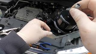 20112017 HONDA ODYSSEY TRANSMISSION FILTER REPLACE & WHERE IS GPS AND RADIO CODE AT?
