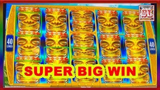 ** SUPER BIG WIN ON NEW KONAMI GAME ** HAWAIIAN SHORES ** SLOT LOVER **