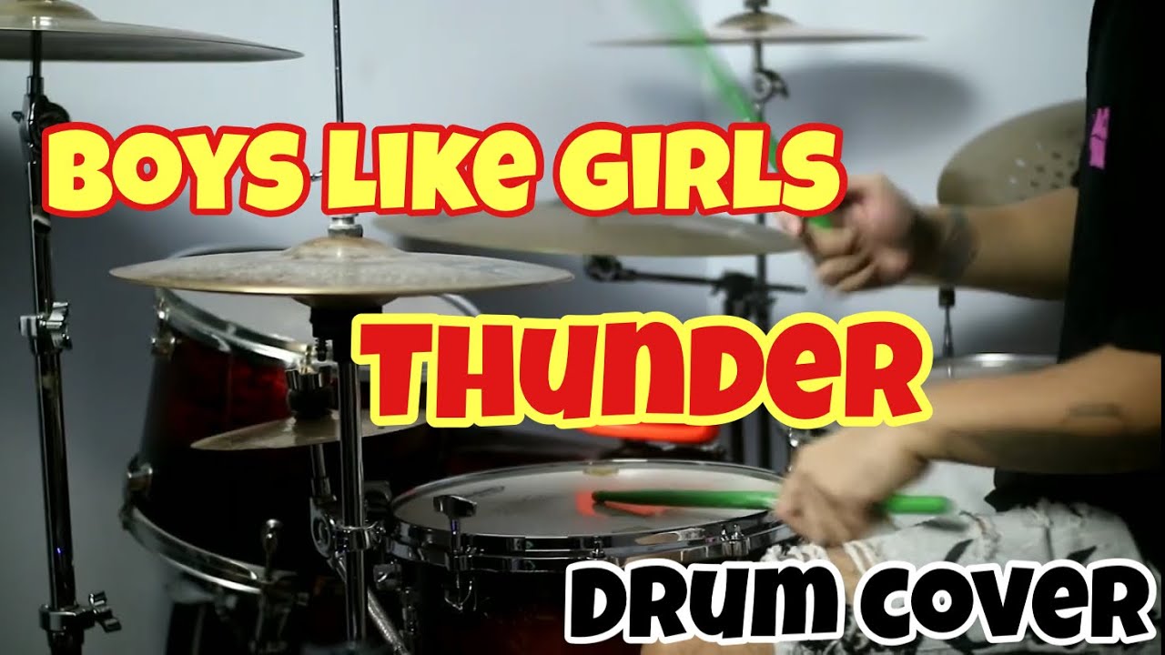 Boys Like Girls Thunder (Drum Cover) YouTube