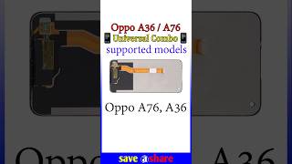 Oppo A36 | A76 Universal Combo List🔥⚡😎#oppo #a36 #a76 #combo #display #universal #trending #shorts
