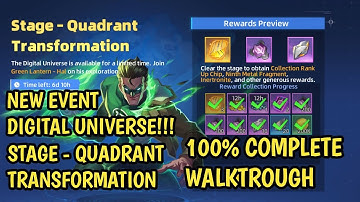 STAGE - QUADRANT TRANSFORMATION ( NEW DIGITAL UNIVERSE)100% COMPLETE WALKTHROUGH | DC Worlds Collide