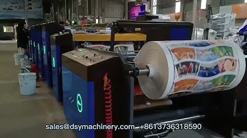 4 colors Petal Horizontal Flexo Printing Machine