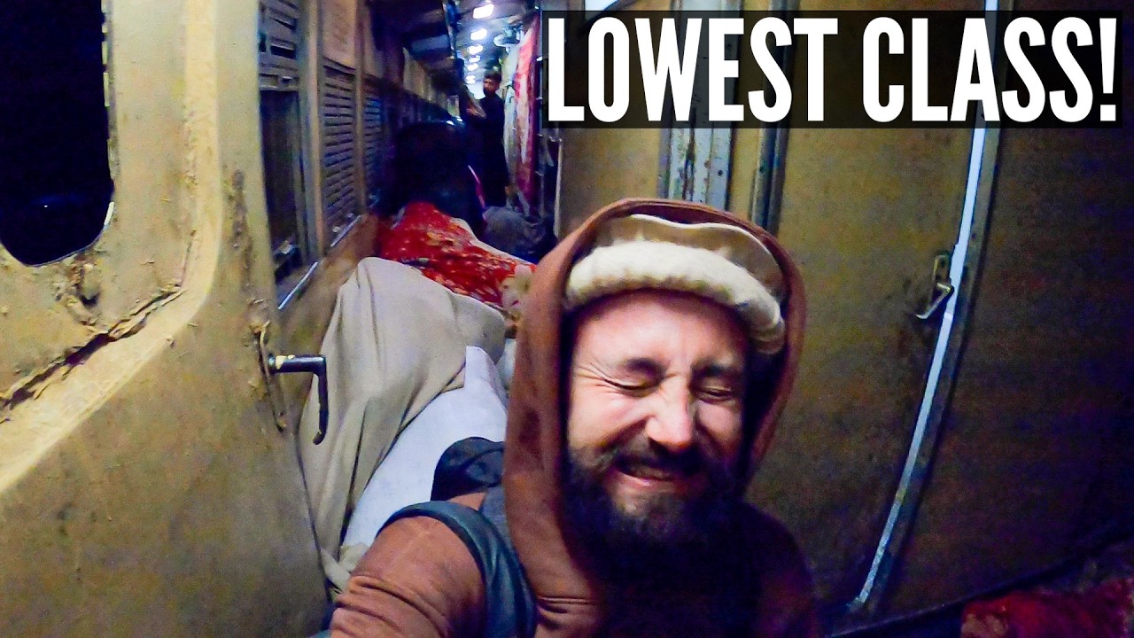 Самый низший класс поезда в Пакистане — это нечто совершенно иное 🇵🇰