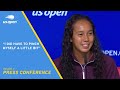 Leylah Fernandez Press Conference | 2021 US Open Round 4