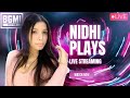 BGMI WITH NIDHI PLAYS💕 | TEAMCODE😍 | NIDHIPLAYS💗| #shortvideo #girlgamer #bgmilive #shortsfeed