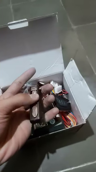 TEST ALARM MOBIL SUARA TUK-TUK MODEL KUNCI LIPAT