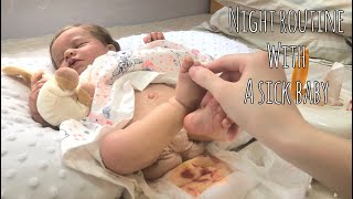 Reborn Video| Reborn Night Routine With A Sick Baby🧸 Reborn Roleplay Collab W\/BellaBooRebornNursery