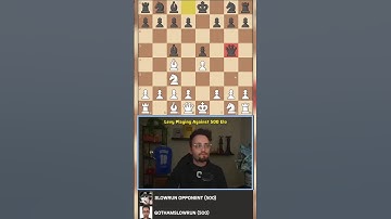 Levy Playing Against 500 Elo. @GothamChess