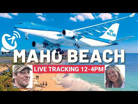 October 16, Maho Beach, SXM Airport St. Maarten (with ATC & Jetblasts)