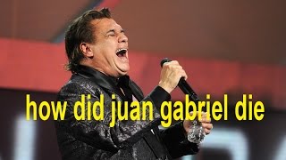 Mexican superstar songwriter and singer Juan Gabriel died Sunday at age 66 at his home in California