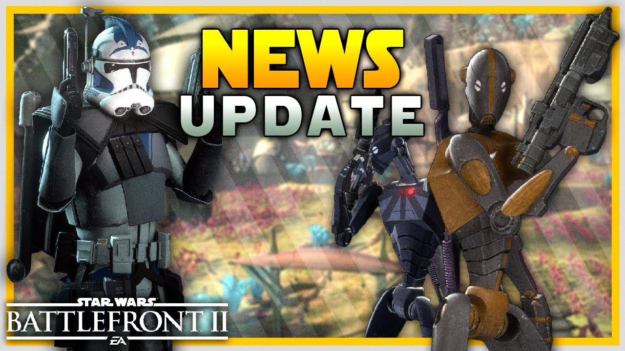 NEWS UPDATE: Reinforcement Skins, Instant Action Expanding, Vibro-Blade & More - Battlefront 2 NEWS UPDATE: Reinforcement Skins, Instant Action Expanding, Vibro-Blade & More - Battlefront 2