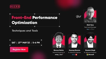 Front-End Performance Optimization: Techniques and Tools