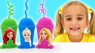 Kinetic Sand! Alice Swaps Real Things for Kinetic Sand
