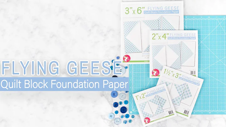 Flying Geese Foundation Paper Pads by Its Sew Emma