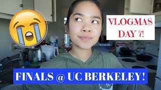 Prepping for FINALS at UC Berkeley! | VLOGMAS DAY 7- 2017