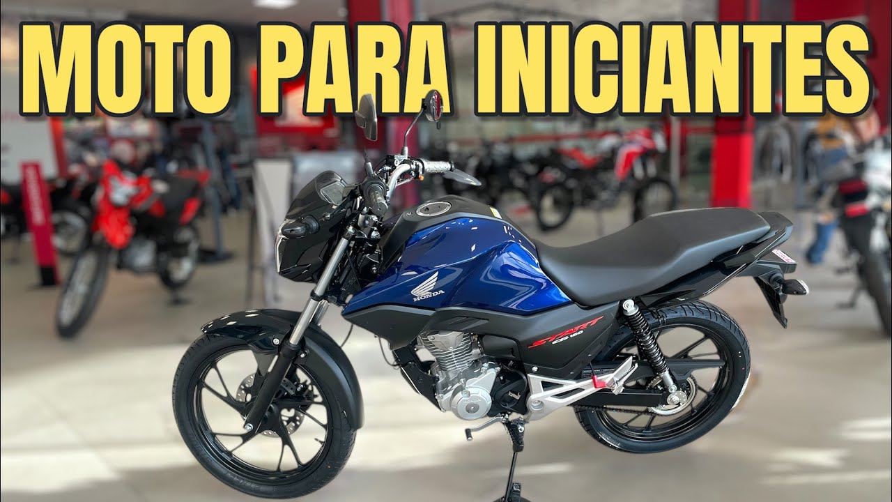 Moto pra iniciantes em 2026