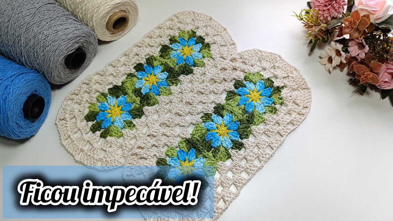 💥POR QUANTO EU VENDO UM PAR DE TAPETES FLORESCER? #produçãodecroche 