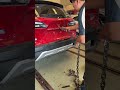 Toyota Corolla Cross Tailgate Repair | Professional Bodywork #ซ่อมรถ #carrepair