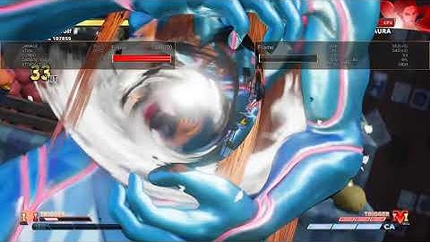 Seth 728 damage VT1 dizzy combo vs Laura